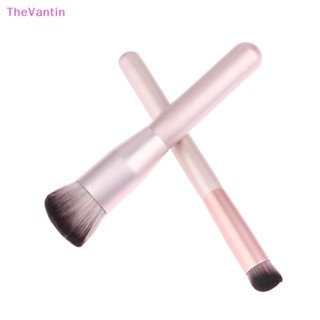 Thevantin แปรงแต่งหน้า แปรงรองพื้น แปรงคอนซีลเลอร์ แปรงคอนซีลเลอร์ ผู้หญิง เครื่องมือความงาม ขนแปรงไฟเบอร์ธรรมชาติ ไม่มีรอยขีดข่วน สินค้าที่ดี