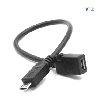 Ace สายเคเบิล Micro USB ตัวเมีย เป็นตัวผู้ วัสดุพลาสติก และโลหะ สําหรับอุปกรณ์ Micro USB