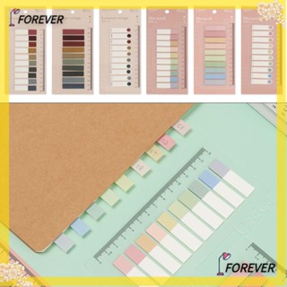 Forever แถบธง แบบมีกาวในตัว สําหรับคั่นหนังสือ เครื่องเขียน DIY