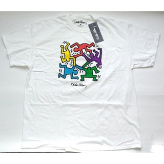 Keith Haring Keith Haring เสื้อยืดแขนสั้น สีขาว