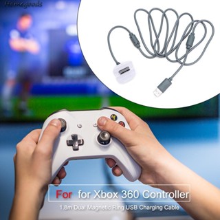 สายชาร์จพาวเวอร์ซัพพลาย USB สําหรับจอยสติ๊กไร้สาย XBOX 360 [homegoods.th]