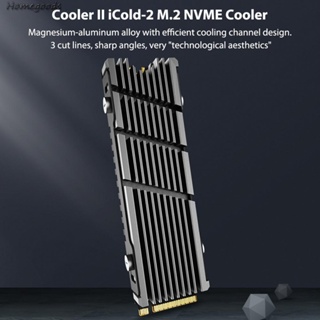 Jeyi Cooler II iCold-2 NVME NGFF M.2 แผ่นฮีทซิงค์ระบายความร้อน SSD อลูมิเนียมอัลลอย