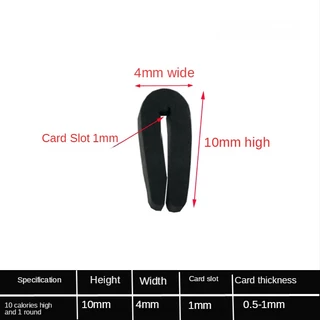 แถบยางซีลขอบ U ป้องกันน้ํามัน กว้าง 0.5-10 มม. สูง 5-15 มม. สีดํา 1 2 3 ม.