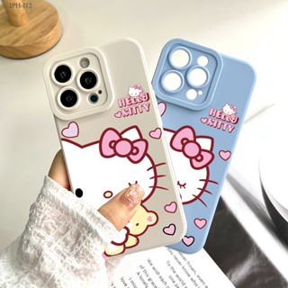 IPhone 12 11 8 7 X XS XR SE Plus Pro Max 2020 2022 เข้ากันได้ เคสไอโฟน สำหรับ Hello Kitty เคส เคสโทรศัพท์