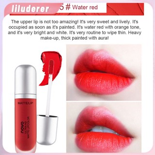 Novo Cream Ice Cream Velvet Lip Glaze Matte Matte Niche Non-fade Non-stick Cup Student Style ลิปสติกราคาถูก HO