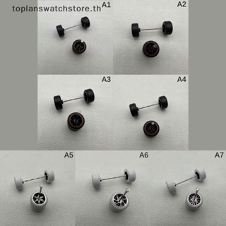 Toplan โมเดลล้อรถแข่ง 1/64 พร้อมยางล้อยาง อะไหล่ดัดแปลง สไตล์คลาสสิก