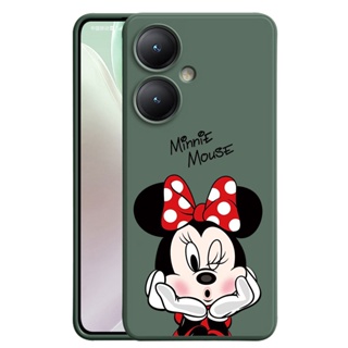 เคสโทรศัพท์ซิลิโคนยาง กันกระแทก ลายการ์ตูนมินนี่ สําหรับ VIVO V2249 V2247 V2248 V2254 V2252