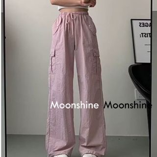 Moon เสื้อครอป เสื้อแฟชั่นผู้หญิง y2k สีพื้น สําหรับผู้หญิง ใส่ไปคลับ ปาร์ตี้ 2023 NEW 072718