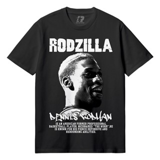 เสื้อยืดพิมพ์ลาย Nba - RODZILLA RODMAN เสื้อยืดลําลอง ผ้าฝ้าย แขนสั้น พิมพ์ลาย 30s s - m - l - xl - xxl kaos Basketball