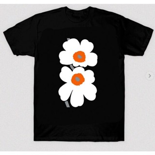 [S-5XL]【HOT】Marimekko unikko (flower） graphic design T-Shirt for men100%cotton