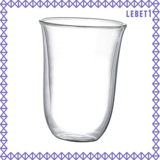 [Lebet] แก้วน้ําดื่ม แบบใส ทนความร้อน สองชั้น สําหรับปาร์ตี้ บาร์