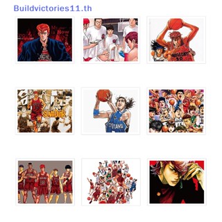 Buildvictories11 สติกเกอร์ ลายการ์ตูนอนิเมะ สไตล์วินเทจ คลาสสิก DIY สําหรับติดตกแต่ง 52 ชิ้น