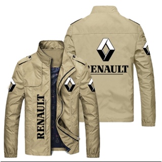 Renault LOGO jacket car shop custom work clothes Talisman Captur Koleos Megane Fluence laguna Espace outdoor driving loose thin cardigan stand collar windbreaker