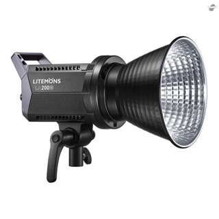 {fly} Godox Litemons LA200Bi ไฟสตูดิโอ LED 230W 2800K-6500K อุณหภูมิสองสี เอฟเฟคไฟ 11 FX CRI96+ TLCI97+ เมาท์โบเวน APP รีโมตคอนโทรล