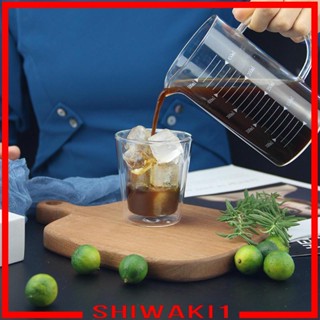 [Shiwaki1] แก้วกาแฟสองชั้น มีฉนวนกันความร้อน สําหรับชากาแฟ