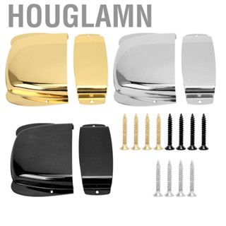 Houglamn Pickup Bridge Cover Set Zinc Alloy Bass Protective For PB Electric US