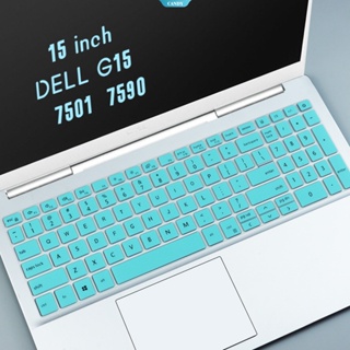 ปลอกป้องกันคีย์บอร์ดโน้ตบุ๊ก คอมพิวเตอร์ 15 นิ้ว สําหรับ Dell Inspiron 15 5000 fit15 5598 5590 5593 7000 7590 7591 5584