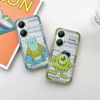 พร้อมส่ง ใหม่ เคสป้องกันโทรศัพท์มือถือซิลิโคน TPU แบบนิ่ม ลายการ์ตูนตลก กันกระแทก สําหรับ VIVO Y27 Y78 Y02T 4G 5G 2023 Y78 5G