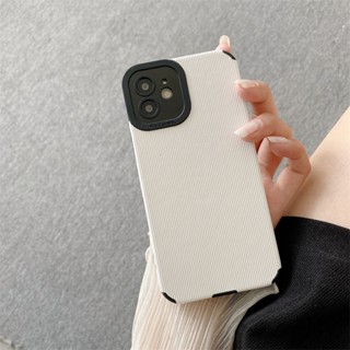 [Shirley] Hitomi เคสโทรศัพท์มือถือ ลายทางแนวตั้ง สําหรับ iphone Apple