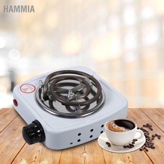 HAMMIA 220V 500W Burner เตาไฟฟ้าจานร้อนบ้านครัวหม้อหุงกาแฟเครื่องทำความร้อน Hotplate EU