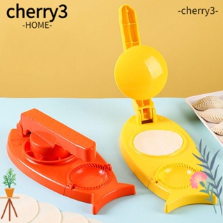 Cherry3 แม่พิมพ์กดแป้งเกี๊ยว พลาสติก อเนกประสงค์ 2 In 1 สําหรับทําเบเกอรี่