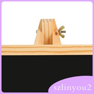 [szlinyou2] กระดานดํา กรอบไม้ อเนกประสงค์ ทนทาน สําหรับงานเลี้ยงจบการศึกษา เบบี้ชาวเวอร์ สูตรอาหาร