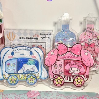 จิ๊กซอว์อะคริลิค รูปการ์ตูนอนิเมะ Sanrio Series My Melody Cinnamoroll Kuromi 3 มิติ DIY สําหรับตกแต่งบ้าน [RAIN]