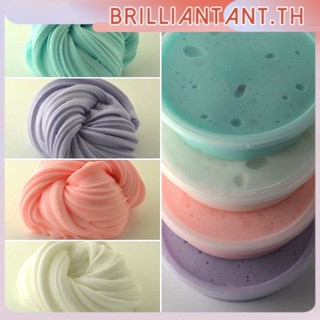 2023 ใหม่ 60ml Rainbow Cotton Cloud Slime Fluffy Mud ความเครียดบรรเทาเด็กของเล่น Plasticine Kit bri