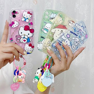 เคสโทรศัพท์มือถือ Tpu ลายการ์ตูน Cinnamoroll Purin Pochacco Dog Kuromi Kitty Cat Melody Rabbit สําหรับ OPPO A53 A32 2020 A55 A53S A56 5G A77 2022 4G A77s A74 A17 A17K