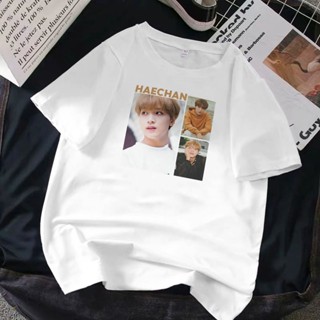 ไฟ! - เสื้อยืดโอเวอร์ไซซ์ พิมพ์ลาย NCT Haechan Photo