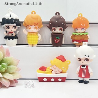 Strongaromatic พวงกุญแจฟิกเกอร์ POP MART DIMOO KFC Joint Series น่ารัก สําหรับของขวัญ