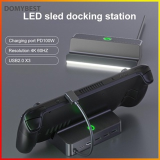 ❤ Domybest - แท่นวางทีวี USB2.0 Type-C อุปกรณ์เสริม สําหรับ Steam Deck Conso