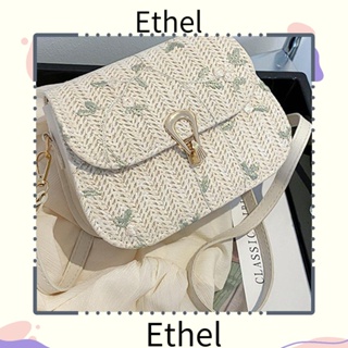 Ethel1 กระเป๋าสะพายไหล่ สะพายข้าง ลําลอง แฟชั่นฤดูร้อน