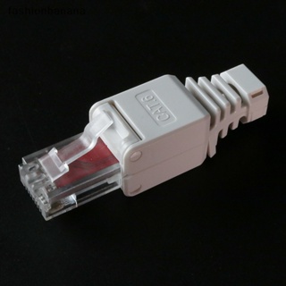 [fashionbanana] หัวปลั๊กเชื่อมต่ออีเธอร์เน็ต RJ45 ไม่มีตัวเชื่อมต่อ สําหรับกล้องวงจรปิด