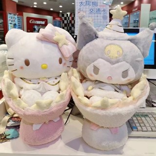 SANRIO ช่อดอกไม้ ตุ๊กตา Hello Kitty ของขวัญวันวาเลนไทน์ คริสต์มาส เด็กผู้หญิง