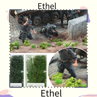 Ethel1 โมเดลพุ่มไม้จําลอง รูปรางรถไฟ DIY สําหรับตกแต่งภูมิทัศน์