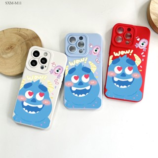 Samsung Galaxy M11 M12 เคสซัมซุง สำหรับ Cartoon Monster เคส เคสโทรศัพท์