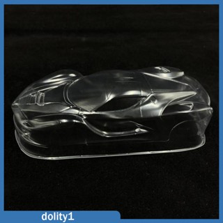 [Dolity1] ฐานล้อรถ PC ใส 3.86 นิ้ว ไม่ลงสี แบบเปลี่ยน สําหรับโมเดลรถดริฟท์บังคับ 1:28 DIY