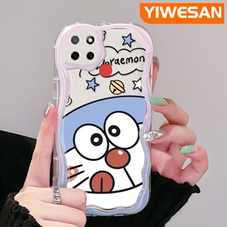 เคสโทรศัพท์มือถือใส แบบนิ่ม ลายการ์ตูนโดราเอมอน กันกระแทก สําหรับ Realme C12 C15 C21 C25 C25s Narzo 20 Narzo 30A Narzo 50A