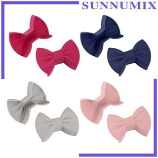 [Sunnimix] คลิปซิลิโคน กันลื่น สําหรับหนีบหม้อ เตาอบ 2 ชิ้น