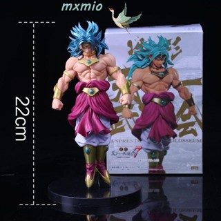 Mxmio โมเดลฟิกเกอร์ PVC ผมสีฟ้า ของเล่นสําหรับเด็ก Budokai