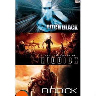 หนังแผ่น Bluray Riddick ริดดิค ภาค 1-3 (เสียง ไทย/อังกฤษ | ซับ ไทย/อังกฤษ) หนังใหม่ บลูเรย์