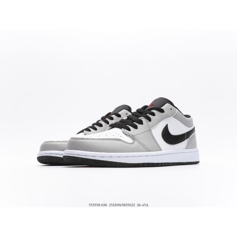 ของแท้ 100% Nike Air Jordan 1 Low Light Smoke Grey AJ1
