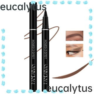 Eucalytus1 ดินสอเขียนคิ้ว เนื้อลิขวิด กันน้ํา ติดทนนาน 0.01 มม. สําหรับผู้หญิง