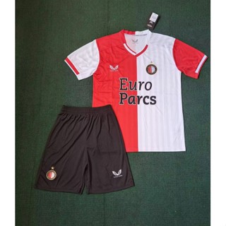 2324 Feyenoord Home ชุดผู้ใหญ่ คุณภาพสูง AAA