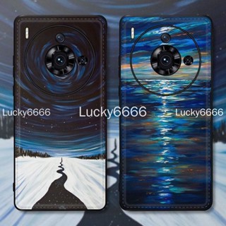 เคสโทรศัพท์มือถือหนัง ลายท้องฟ้ากลางคืน แบบเรียบง่าย สําหรับ Nubia Z50S Pro Nubia z50spro 5g