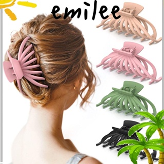 Emilee กิ๊บติดผมอะคริลิค เนื้อแมตต์ เครื่องประดับ สําหรับผู้หญิง