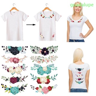 Guadalupe แผ่นรีดติดเสื้อ ล้างทําความสะอาดได้ สําหรับเสื้อผ้า เสื้อยืด DIY