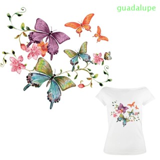 Guadalupe แผ่นสติกเกอร์รีดติดเสื้อผ้า เสื้อยืด ซักได้ DIY