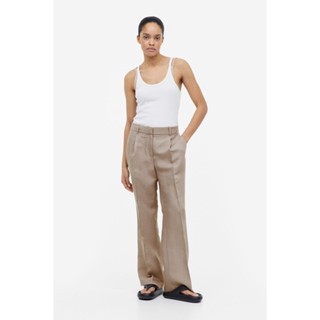 H&amp;M  Woman Wide linen-blend trousers 1162010_2